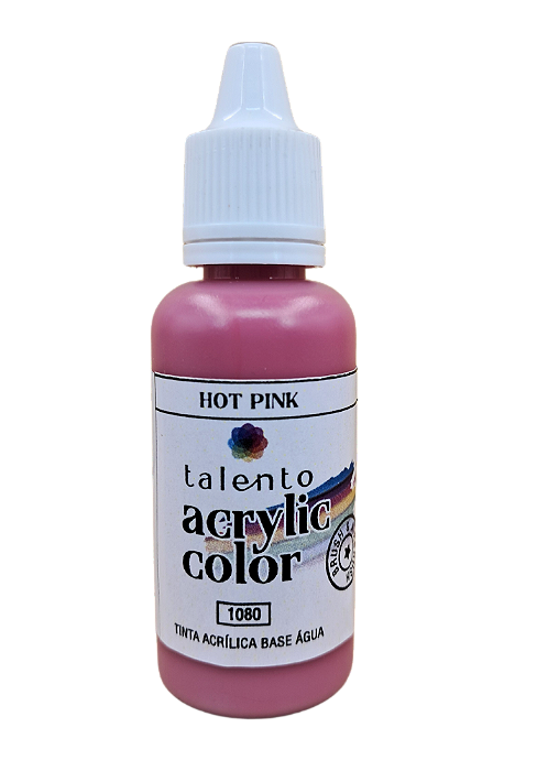 ACRYLIC COLOR 1080 HOT PINK 20ML UND