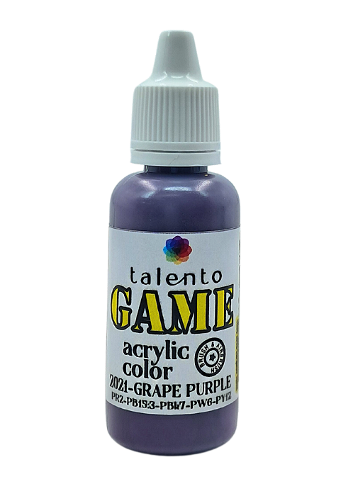 ACRYLIC COLOR GAME 2021 GRAPE WINE 20ML UND