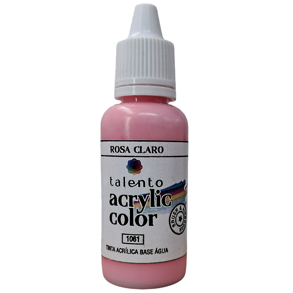 ACRYLIC COLOR 1061 ROSA CLARO 20ML UND