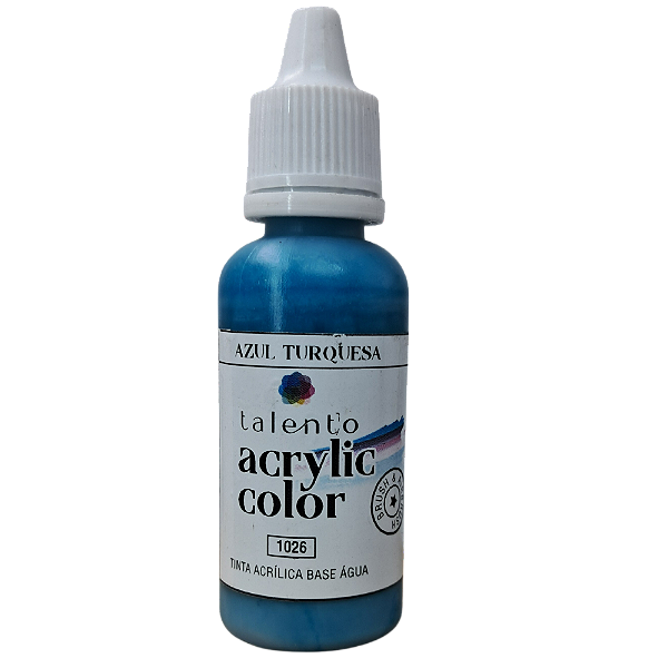ACRYLIC COLOR 1026 AZUL TURQUESA 20ML UND