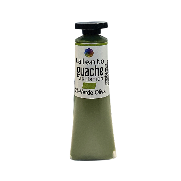 Guache Artístico 20ml Verde Oliva - und