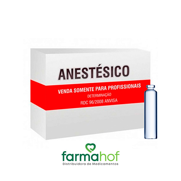 Xylestesin 2% (20mg/ml) c/vaso Caixa Com 50un 1.8ml Solução Injetável - Cristalia
