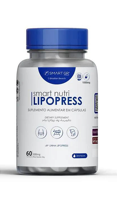 Smart Nutri Lipopress 60 Cápsulas -  Smart Gr