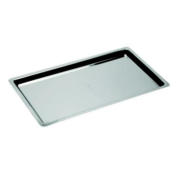 Bandeja Clínica Inox Média 22X13cm Sem Separação - DUFLEX