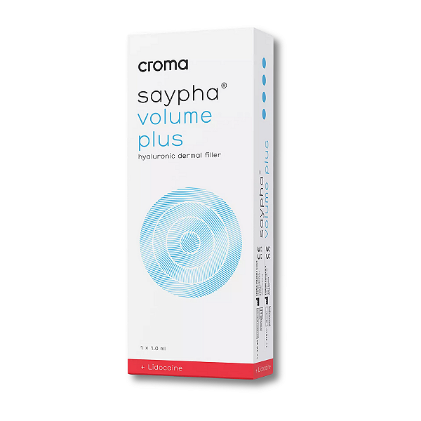 Preenchedor Saypha Volume Plus Lidocaína 0,3% Com 1 Seringa de 1ml- CROMA