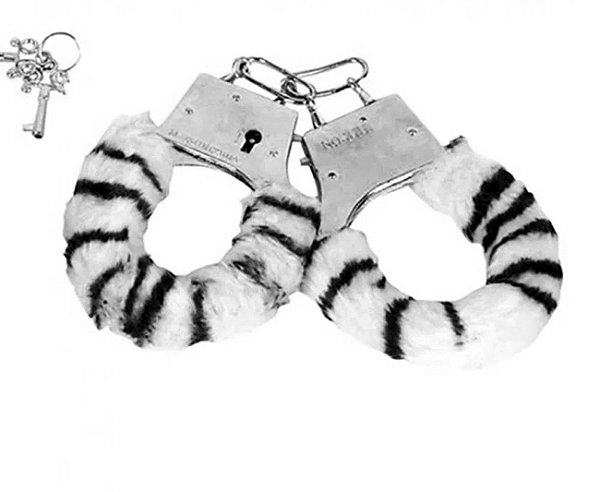 Algema de Pelúcia - Zebra