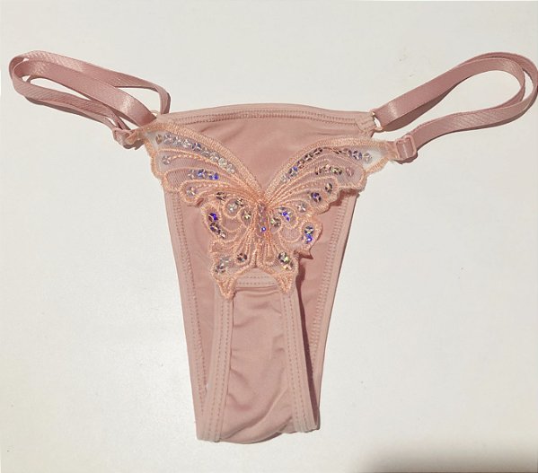 Calcinha Borboleta - Rosa