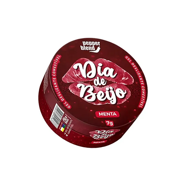 Dia de Beijo Gel Deslizante Comestível 7g Pepper Blend