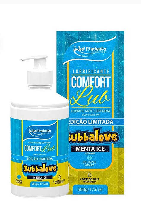 COMFORT LUB BUBBALOVE LUBRIFICANTE ÍNTIMO BEIJÁVEL 250G LA PIMIENTA