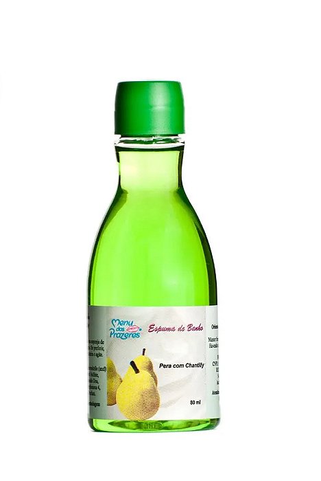 ESPUMA DE BANHO AROMÁTICA LINHA BANHO 80ML MENU DOS PRAZERES