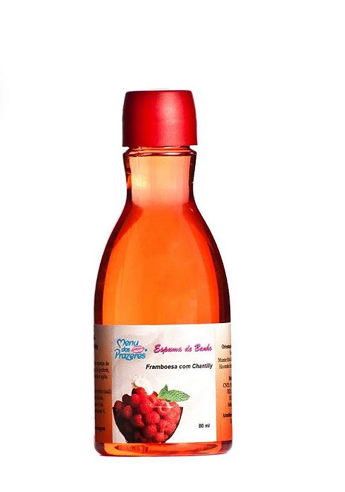 ESPUMA DE BANHO AROMÁTICA LINHA BANHO 80ML MENU DOS PRAZERES