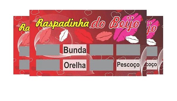 KIT RASPADINHA DO BEIJO