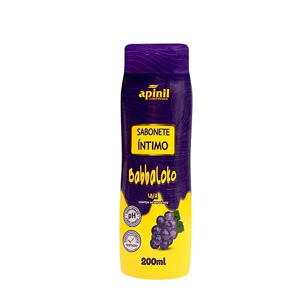 Apinil Sabonete Íntimo Babbaloko Uva 200ml