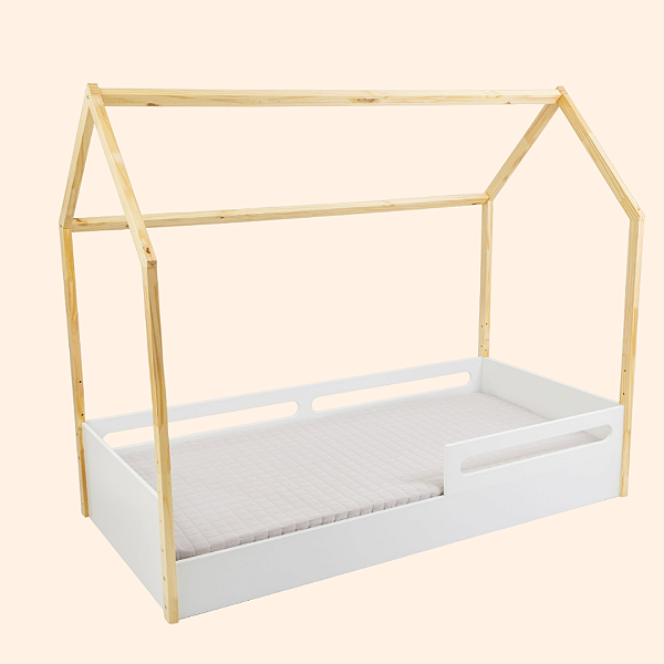 Cama Montessoriana Com Casinha