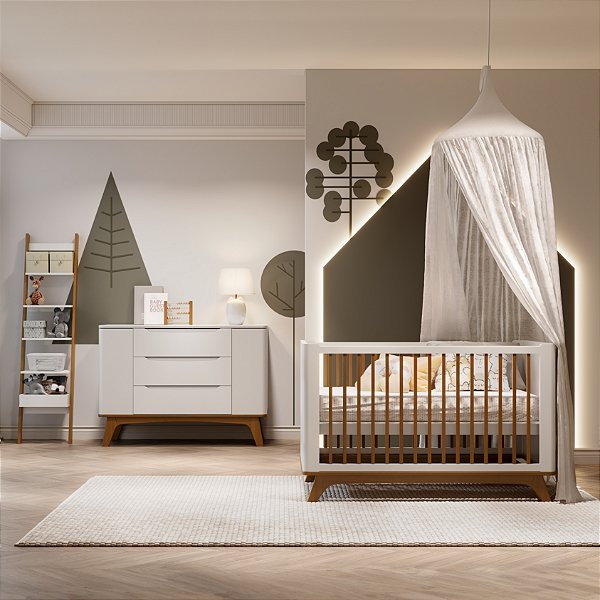 Berço e Cômoda Sambalelê