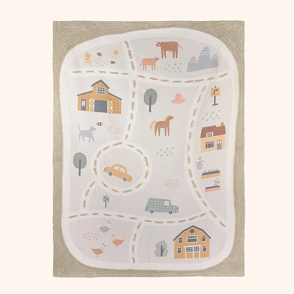 Tapete Infantil Print Pista