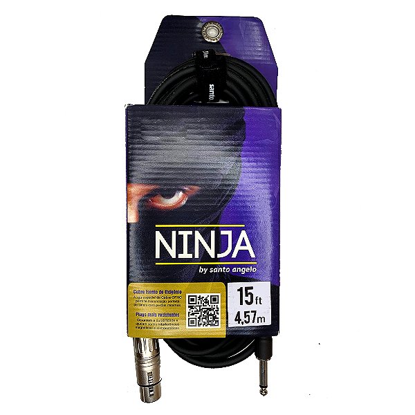 Cabo Santo Angelo Ninja P10-XLR Fêmea 4.57m