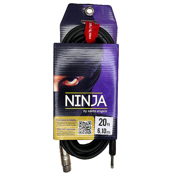 Cabo Santo Angelo Ninja P10-XLR Fêmea 6.10m