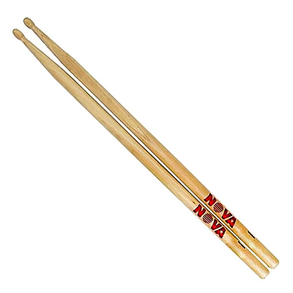 Baqueta Vic Firth 5A Nova Hickory Ponta Madeira