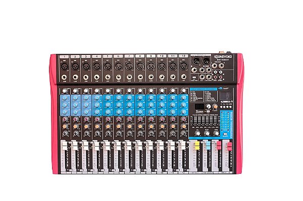 Mesa de Som Soundvoice MS122EUX