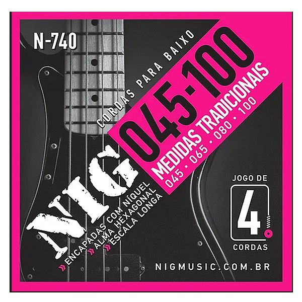 Encordoamento NIG N740 para Baixo 0.45-100