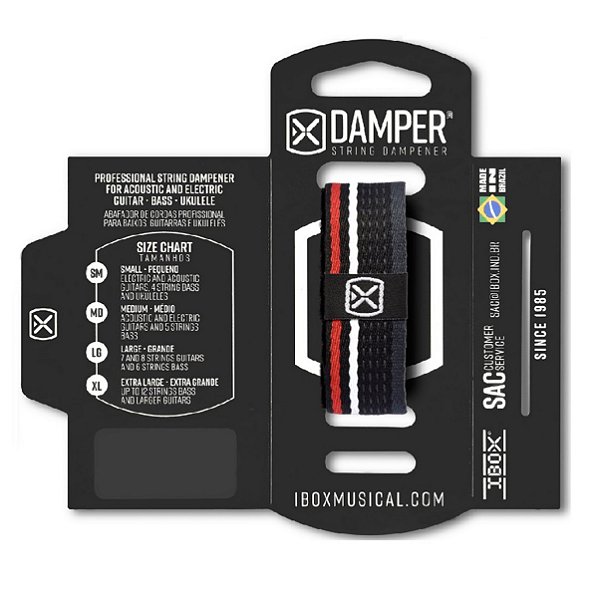 Damper IBOX em poliéster DKLG05