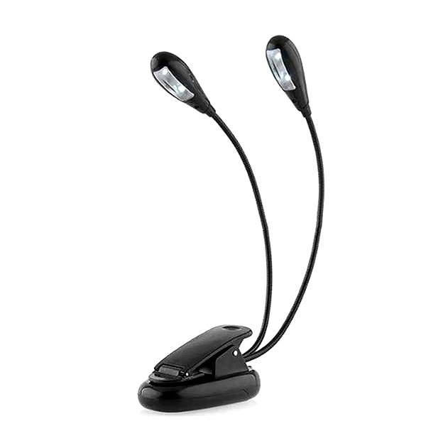 Luminária Stay para Partitura Led com Clip Haste Flexível