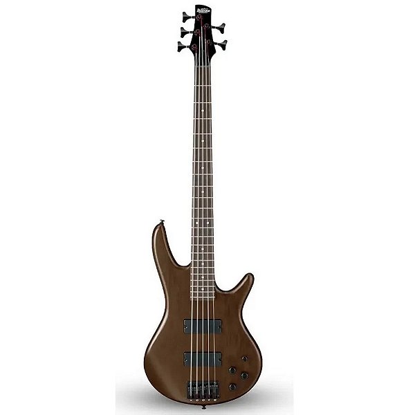 Contrabaixo 5 Cordas Ibanez Gsr205B Walnut Fosco