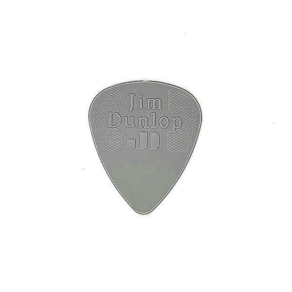 Palheta Dunlop Tortex Nylon 0,60mm Cinza Claro