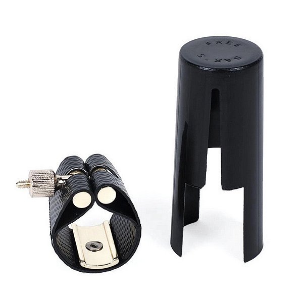 Abraçadeira com Ressonador para Sax Tenor Freesax