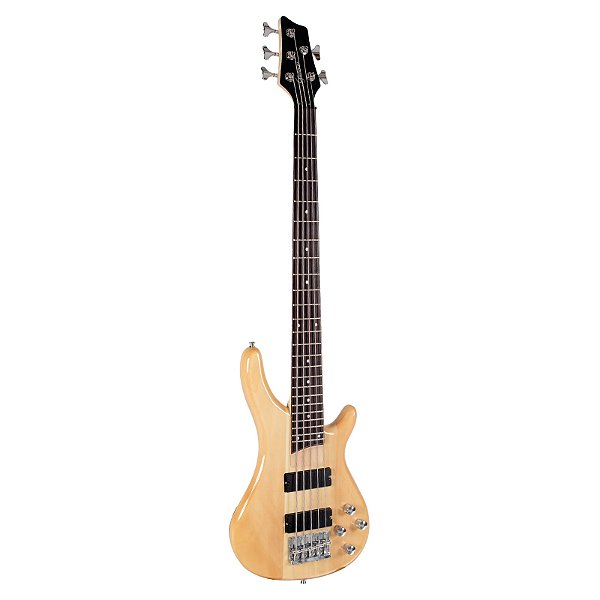 Contra Baixo Giannini Elétrico 5 cordas GB-205A Natural Gloss (NG)
