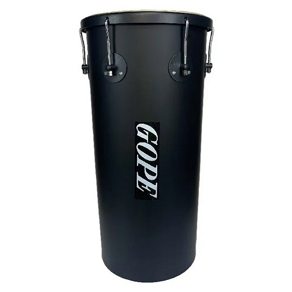 Rebolo Gope 11"X55cm Conico pele couro Color Preto