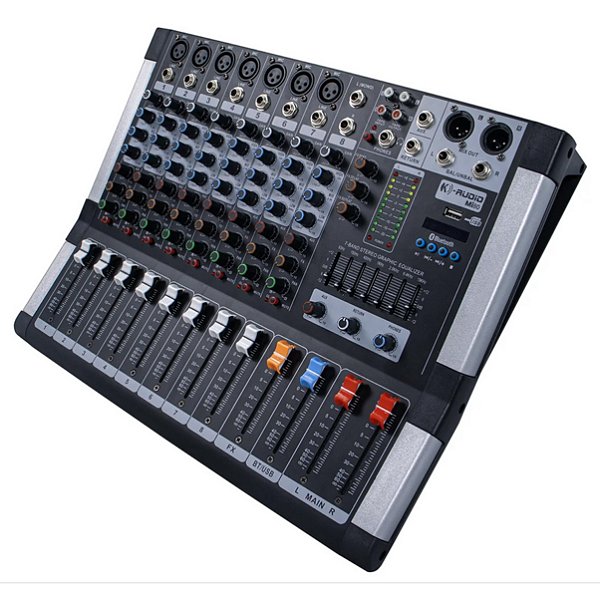 Mesa de Som K AUDIO MI80 08 Canais