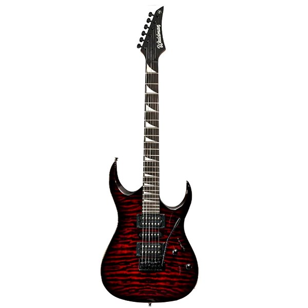 Guitarra Waldman Super Strato WIG170QX RD Vermelho