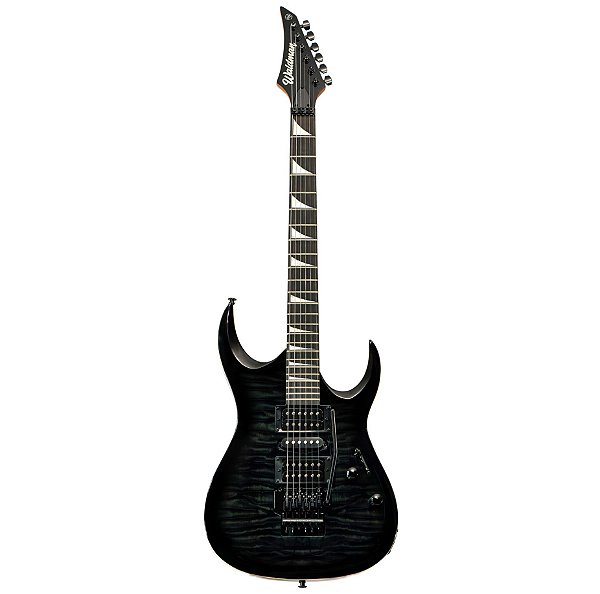 Guitarra Waldman Super Strato WIG270QX BK Preto