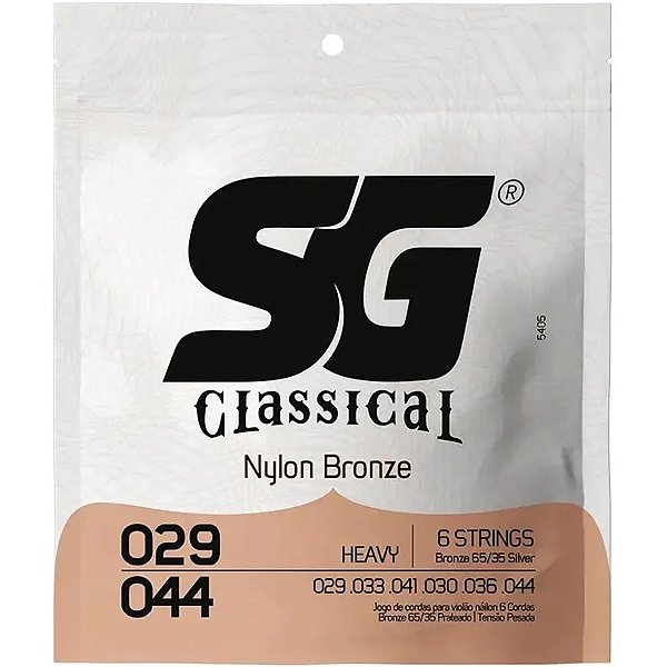 Encordoamento SG Nylon Tensão Pesada