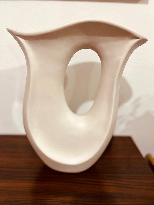 Vaso Belo Alto Off White