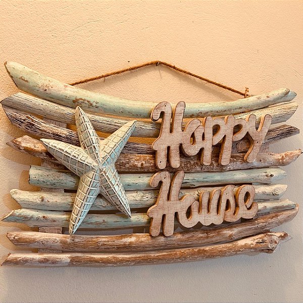 Placa Naútica "Happy House"