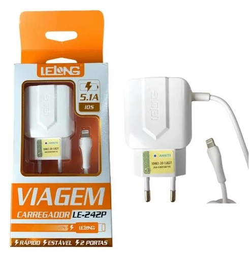 Carregador Iphone 5.1a