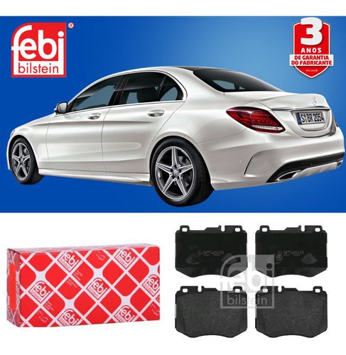 Pastilhas De Freio Dianteiras Mercedes Benz C250 2014 A 2019
