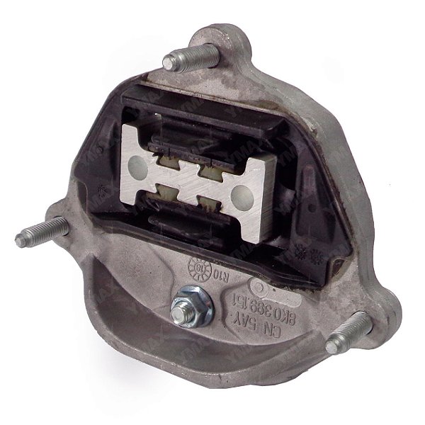 Coxim do Cambio Traseiro Inferior Lado Direito Audi A4 A5 A7 Q5 RS4 RS5 Macan 3.0 3.6 2007 a 2018