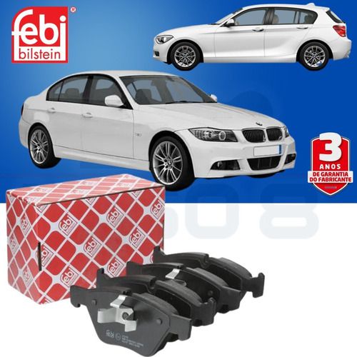 Pastilha Freio Dianteira Bmw 120i 130i E87 2007/2014 316i 318i 320i E90 2006/2013