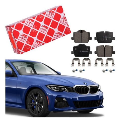 Pastilha Freio Traseira Bmw Serie 3 G20 G21 320 330 2019/.. Z4 G29 20i 25i 30i 2018/..