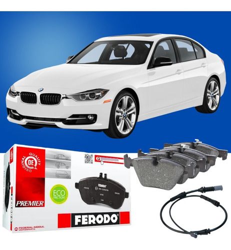 Pastilha Freio Dianteira Bmw 320 F30 2012/2018 + Sensor