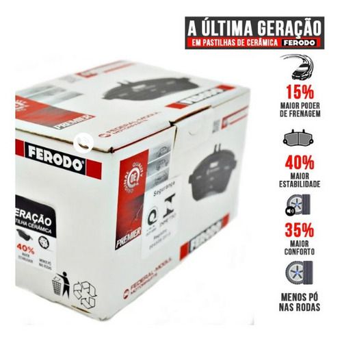 Kit Pastilha Freio Dianteira+ Traseira Cerâmica Civic 2012