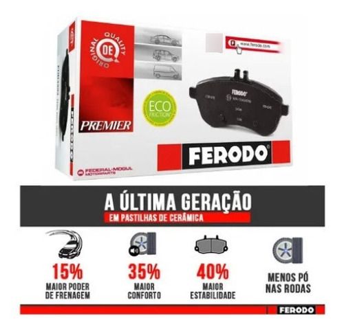 Pastilha Freio Dianteira Cerâmica Gm Captiva 3.2 3.6 2006/..