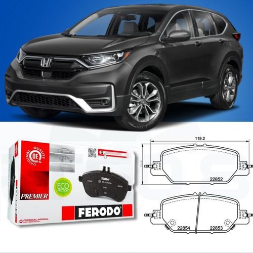 Pastilha Freio Traseira Cerâmica Honda CRV 2020/....