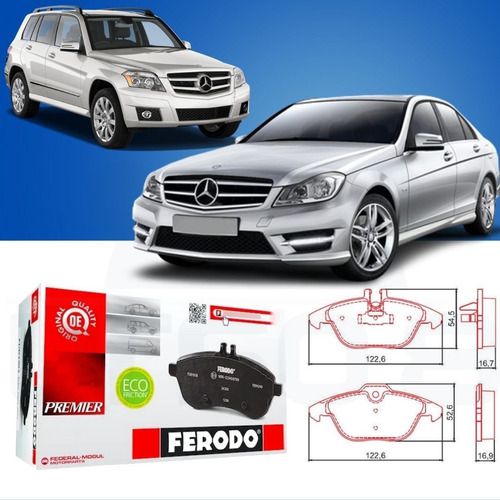 Pastilha Freio Traseira Cerâmica Mercedes Benz C220 2007/14