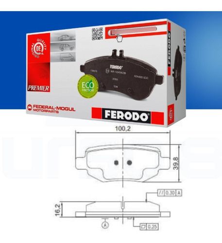Pastilha De Freio Traseira Cerâmica Tiggo 2 1.5 16V 2018/..