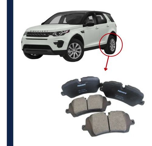 Pastilha Freio Traseira Cerâmica Land Rover Range Rover Sport 2013/..
